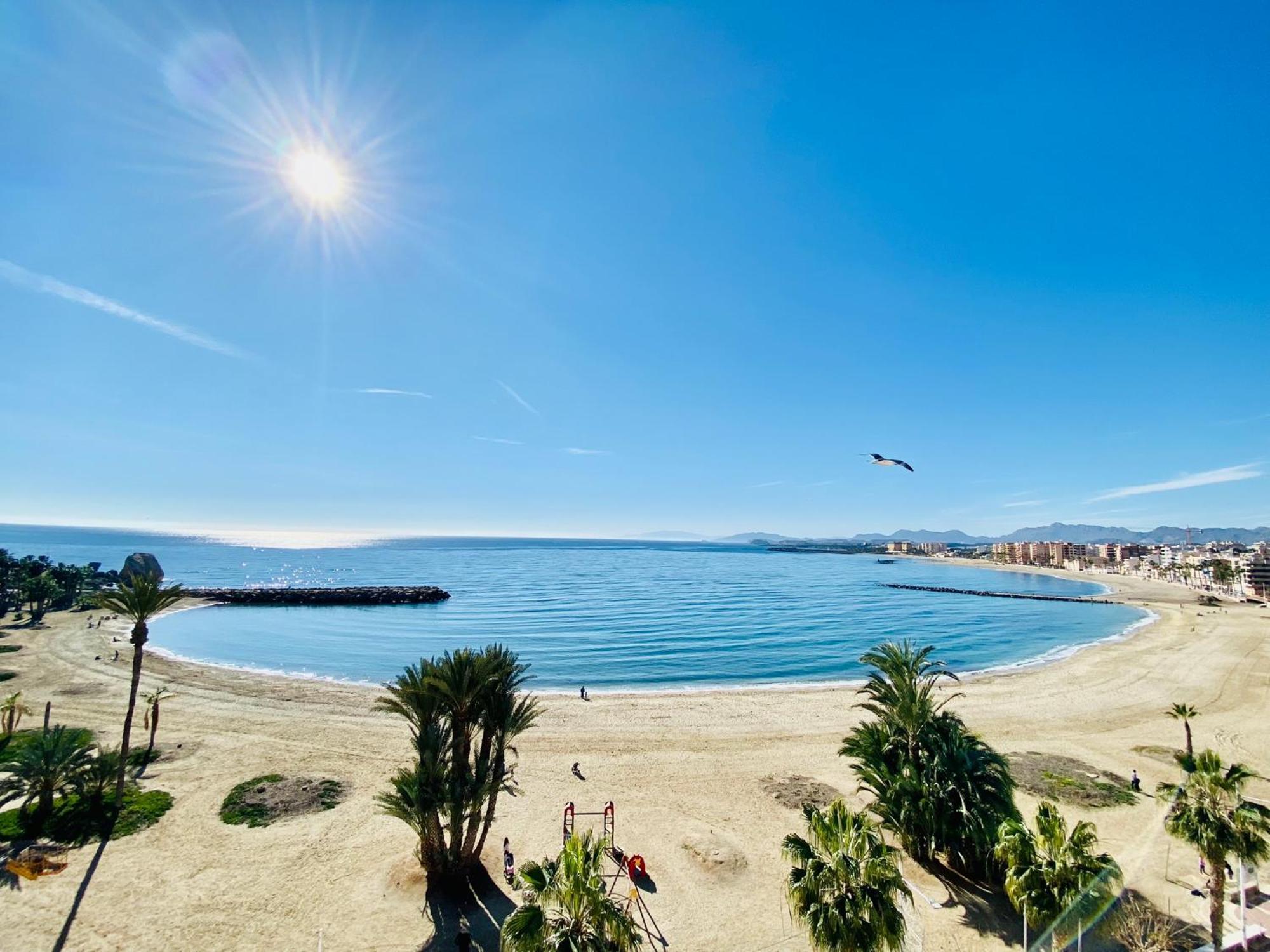 Casa Playa Colonia Aguilas *Vistas Al Mediterraneo Exteriör bild